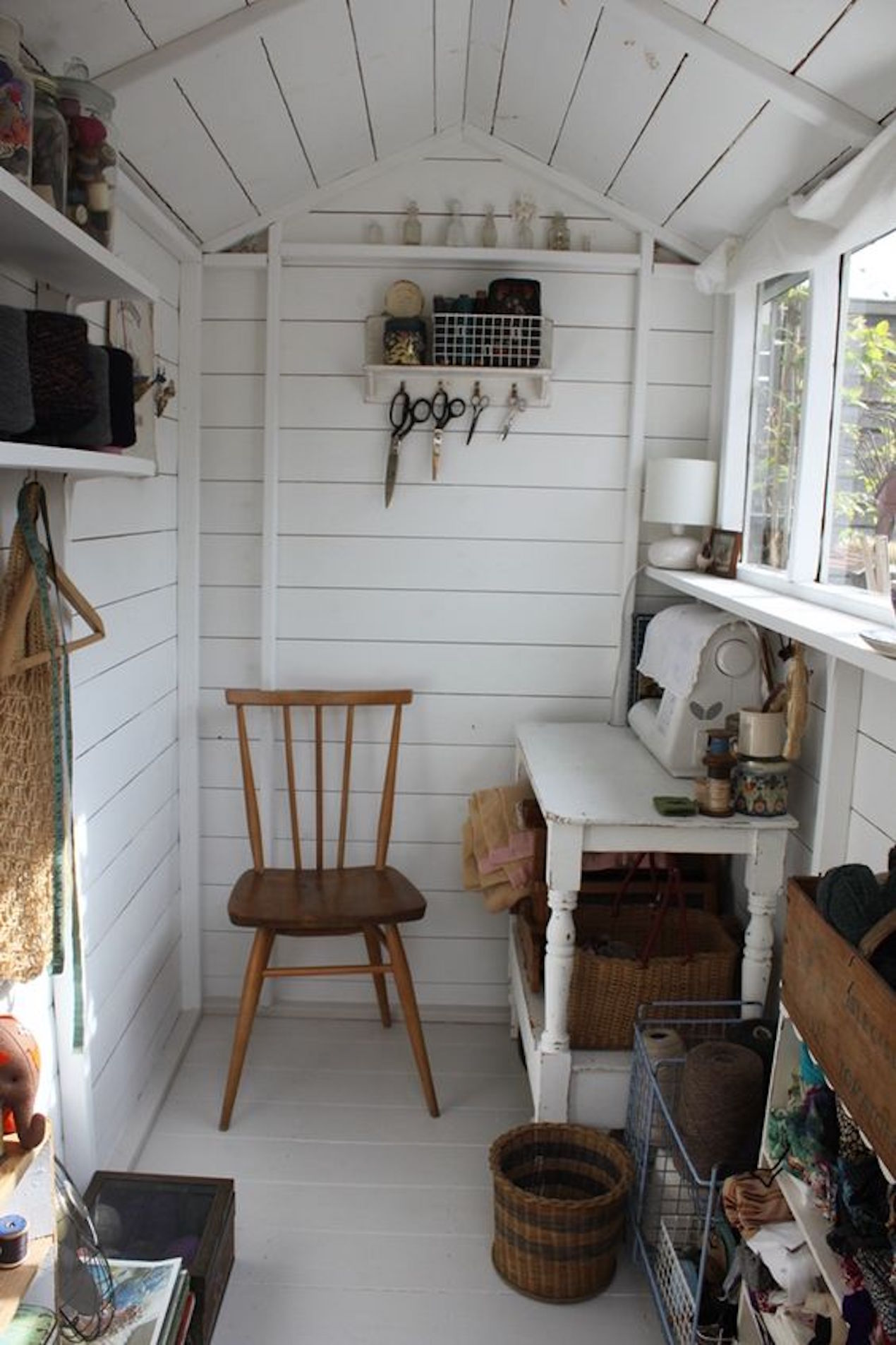 Here's how you can transform your common-old shed into a picture perfect garden escape www.welovehomeblog.com