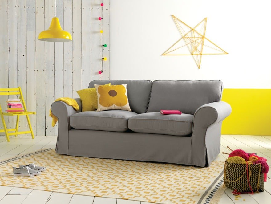Need inspiration on how to simply style your sofa? Here's my three top colour trends for summer which I know you are just going to love. www.welovehomeblog.com