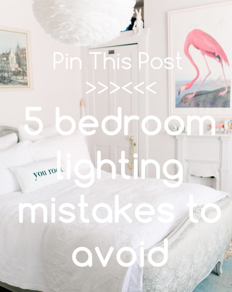Here my top 5 bedroom lighting problems and how you can easily solve them using expert advice from Interior Stylist, Maxine Brady at WeLoveHomeBlog