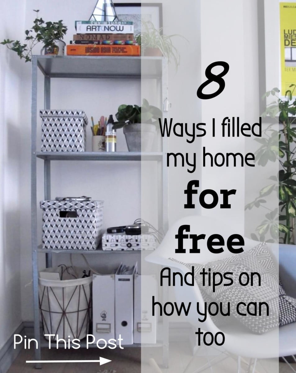 Learn how to decorate your home for free! Over the past year and a half, I've been renovating my home on a tiny-weeny budget.