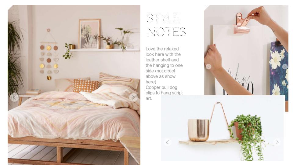 Everything you needed to know about being an interior stylist answered by Maxine Brady from maxinebrady.com How to become an interior designer: using copper props