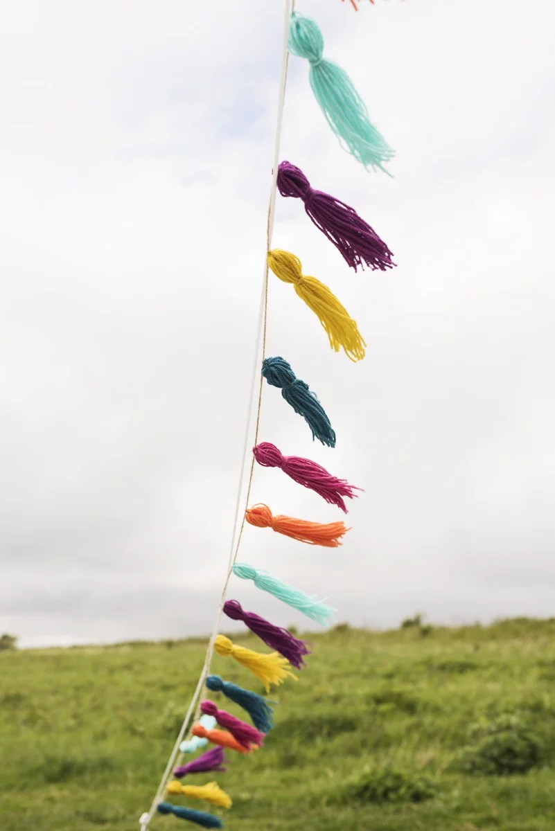 Interior Stylist + Home Blogger Maxine Brady gives her glamping guide - with tips on what to pack and ideas on where to stay. With a Nisi Living giveaway. Tassels swaying in the breeze
