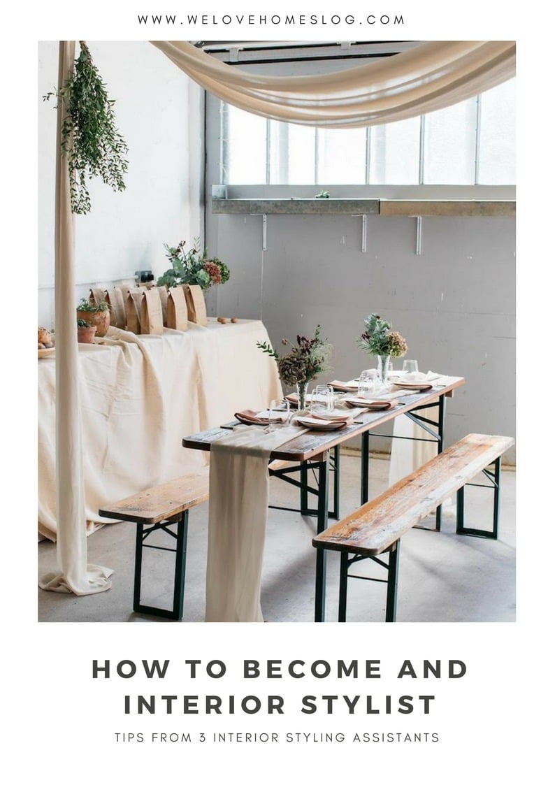 Want to become an interior stylist? I asked three interior styling assistants for their top tips on how to make your first step into this creative career - all aimed to help you make it as an interior stylist. By Maxine Brady www.maxinebrady.com