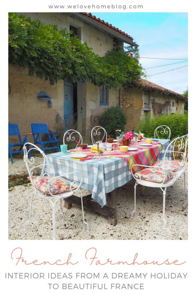Interior Stylist Maxine Brady shares with you an inspirational French farmhouse interior so that you can bring a bit of summer styling to your home.