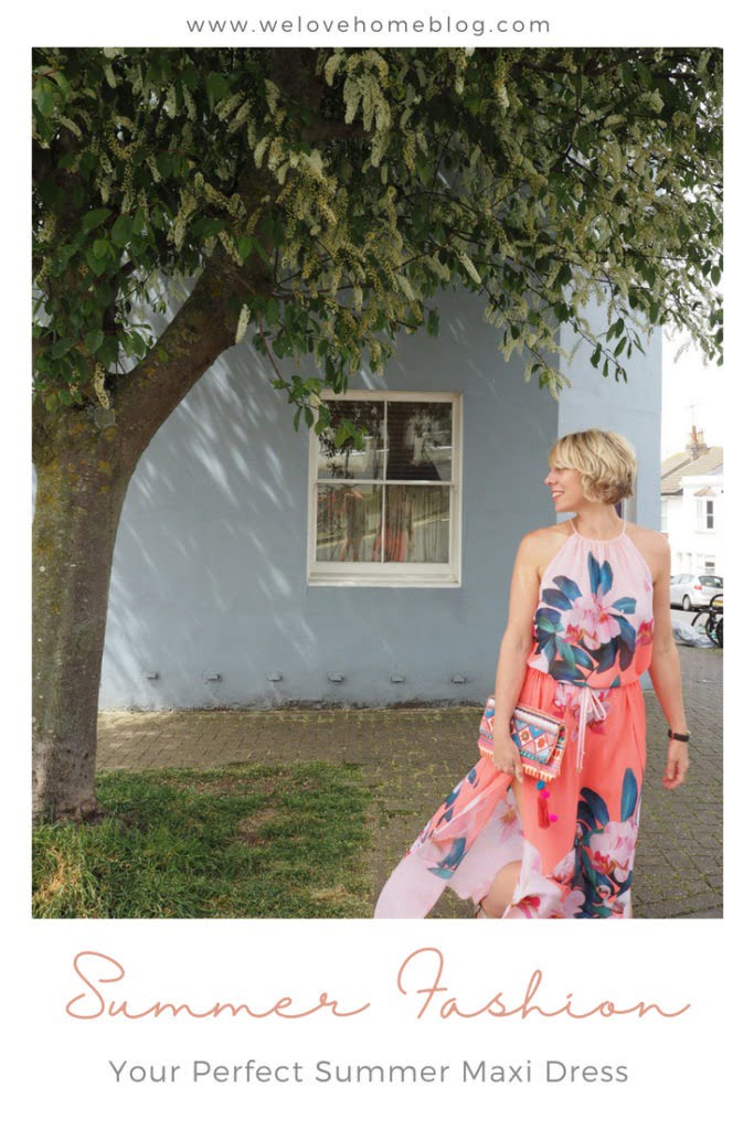 Summer dresses require minimal effort to style them. You just slip them off and your ready for the sunny days says lifestyle blogger Maxine Brady