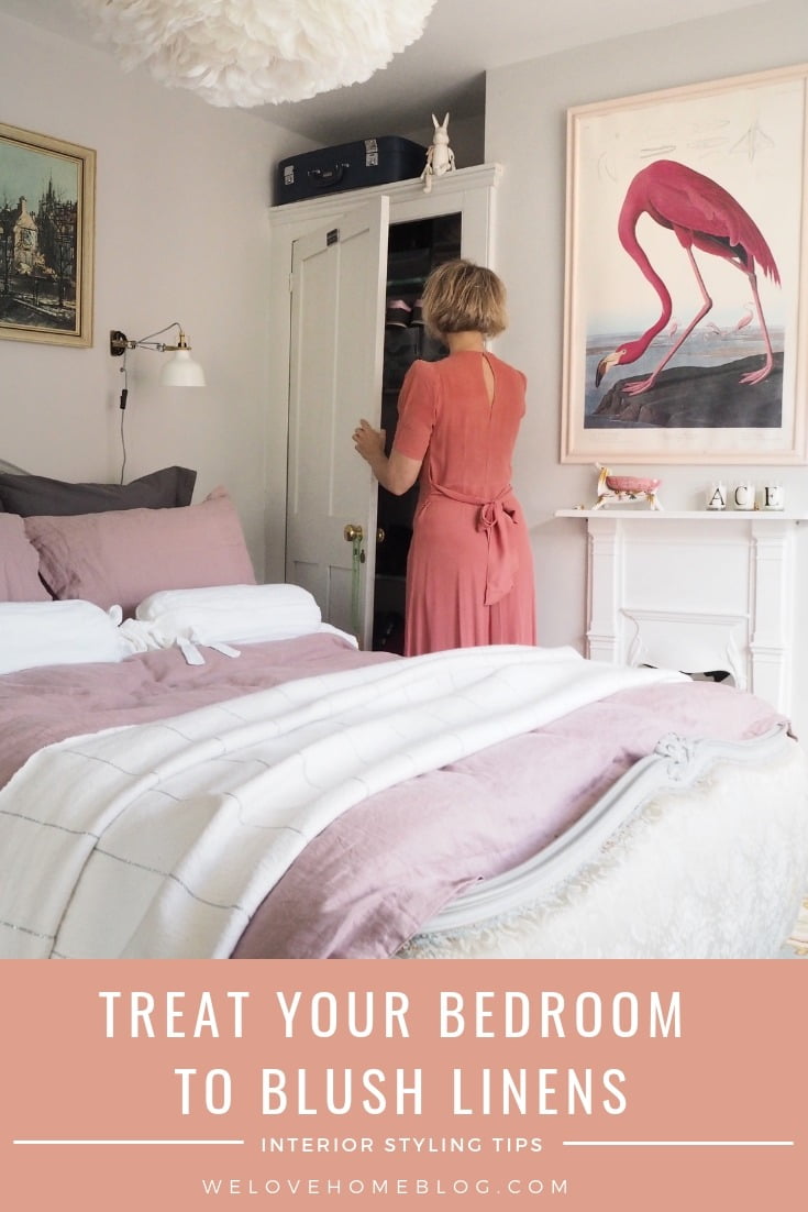 In this post, I'm sharing my tips and advice on why you need linen bedding in your bedroom by interior stylist and lifestyle blogger Maxine Brady