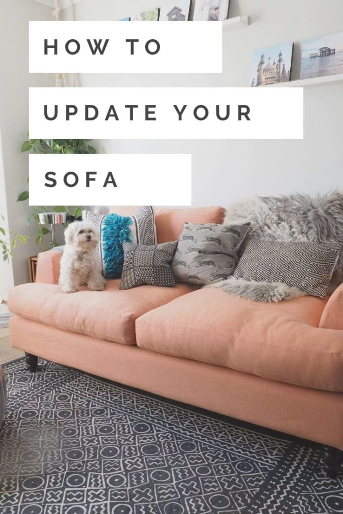 Why not extend the life of your sofa with minimal hassle and fuss with made-to-measure covers from Plumbs says interior stylist Maxine Brady