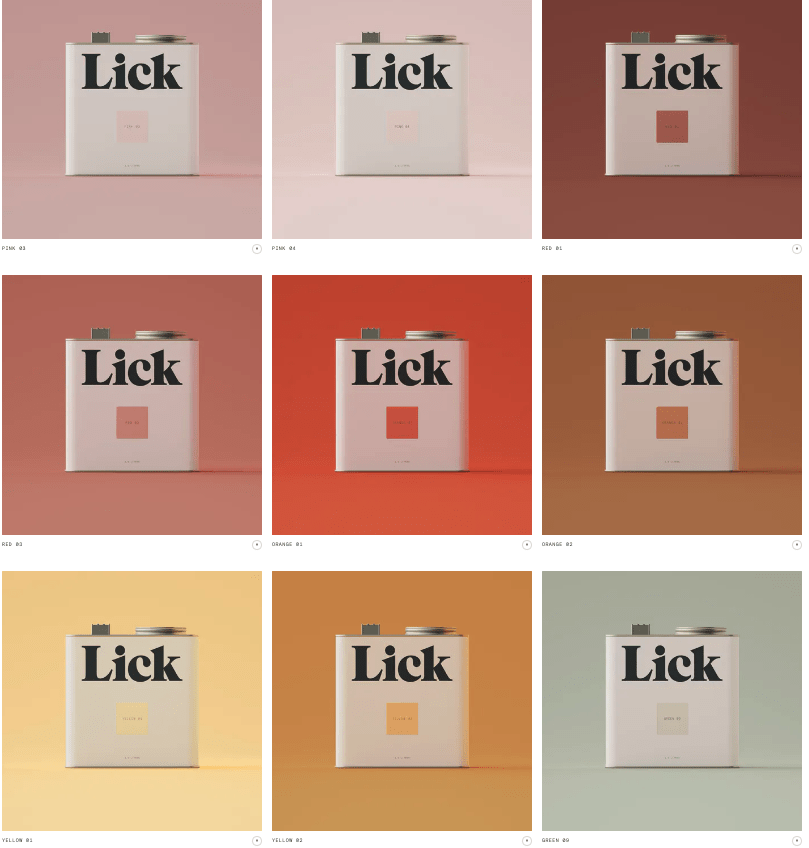 Lick is a paint brand that will take the hassle out of choosing paint shades for your home say interior stylist Maxine Brady