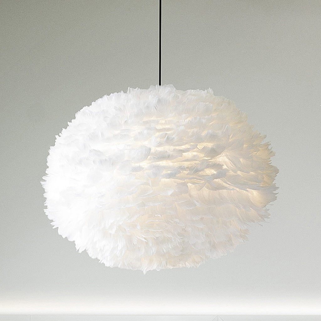 Be the first to see the plans for my bedroom makeover- (hint it has a coral wallpaper!) feather eros light fitting