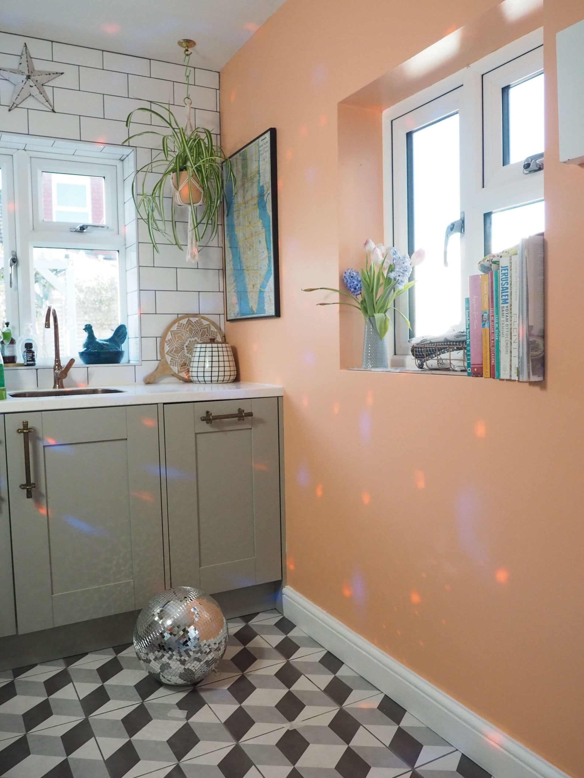 CLICK >> to see the best peach blush colour for your home designed by interior stylist Maxine Brady and Coat paints.