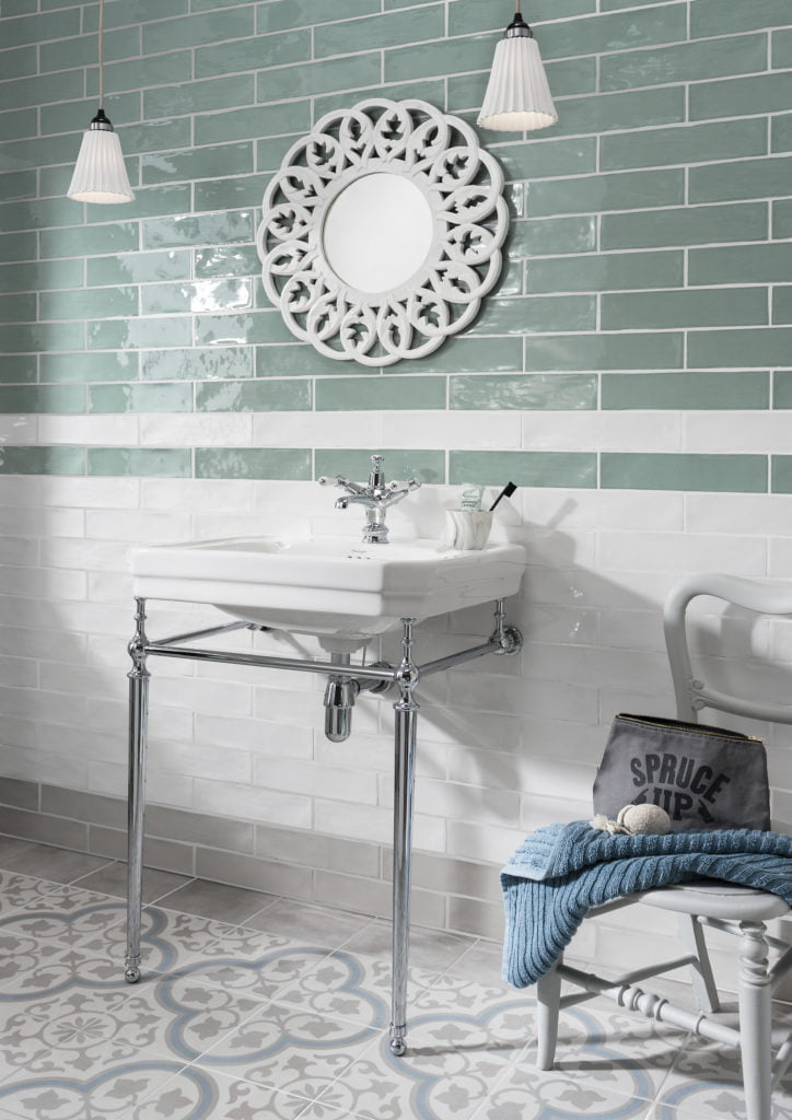 If you want to add creative flair to your bathroom or maybe an element of surprise to your new en-suite, then pattern tiles could be just your thing. Follow these 6 styling tips on how to use patterned tiles in your bathroom - creating a style statement in your home!
