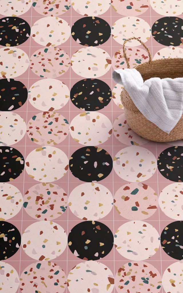 Interior stylists's guide on how to work the terrazzo trend into your bathroom by Maxine Brady - props stylist, art director and stylist - London & Brighton