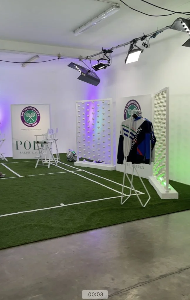 Props set dressing, art direction and interior styling for Ralph Lauren X Wimbledon for Twitch by Maxine Brady
London Brighton
