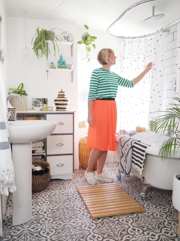 Top 5 bathroom buys that will add pattern, style, and organisation to your bathing space picked by interior stylist Maxine Brady